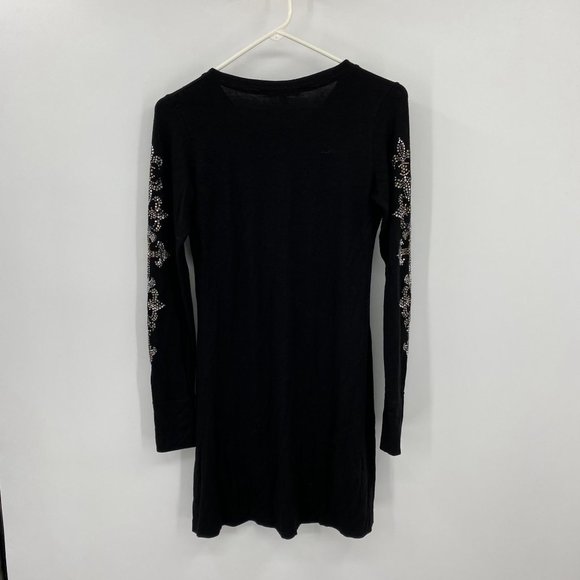 Bejeweled Susan Bixel Black Jewel Dress Medium  - Picture 7 of 11